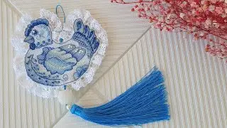 Курочка пасхальная в стиле 