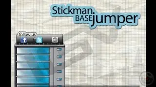 Stickman Base Jumper - iPhone & iPad Gameplay Video