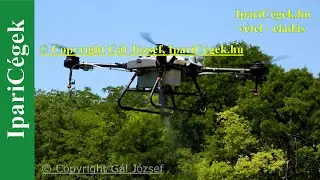Drón öntözés bemutató, DJI Agra T10, 4K, Szántóföldi Napok 2022., sv4K220601-3838-220711