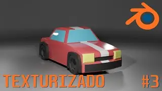 Como hacer un AUTO 3d EN BLENDER 2.8? ESPAÑOL #3 TEXTURIZADO
