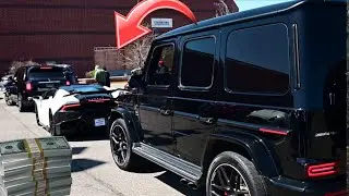 Insane Mafia -Themed LINE UP!! | Car Meet