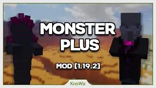 Monster Plus - Présentation de mods Minecraft 1.19.2 [FR]