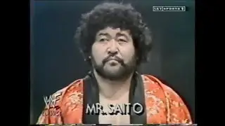 Jimmy Snuka vs Mr Saito   Championship Wrestling Dec 18th, 1982