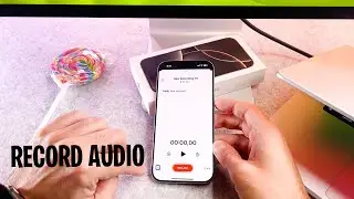 How To Record Voice Memos On iPhone 16 Pro / Pro Max