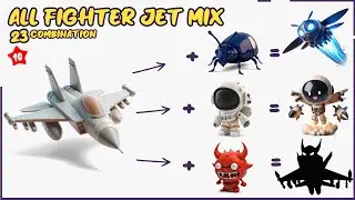 All Fighter Jet! fusion Animash gameplay, supreme, divine , mythical and legendary