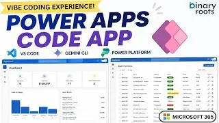 Build Your First Power Apps Code App with Gemini CLI & VS Code | Vibe Coding Experience