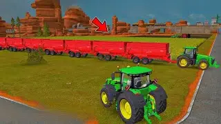 Fs 18 How To Make a big long Trali !  farming simulator 18 | fs 16 Timelapse 