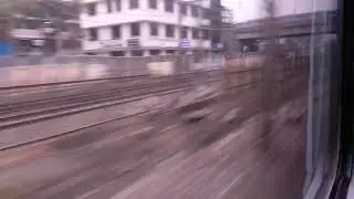 Rajdhani crossing miraroad vasai nalasopara  virara at 130 KMH