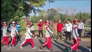 Peserta Gerak Jalan Kapanewon Semin#Alfamultimedia