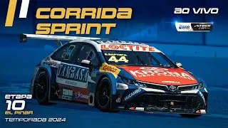 STOCK CAR BRB 2024 AO VIVO | 10ª ETAPA - CORRIDA SPRINT - EL PINAR, URUGUAI