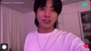 Today Jungkook live stream 💜💜......... 