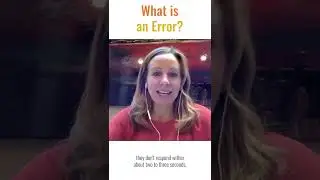 What is an Error in Error Correction? | Simple Error Correction Guide
