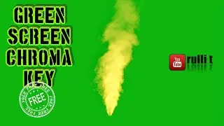 Green Screen HD - COLORED SMOKE animation 🔊