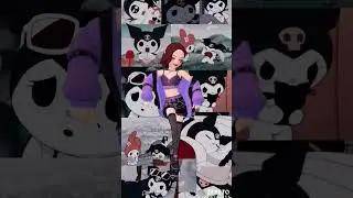 люблю Kuromi 🖤💜🖤🕷️🥀🌑🖤
