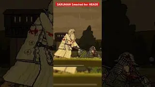 HEAD SMASHED!! #shorts #swordfighting #medieval #saruman #lordoftherings #gamingmoments