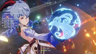 F2P Floor 12 Spiral Abyss with Keqing and Ganyu as Main DPS