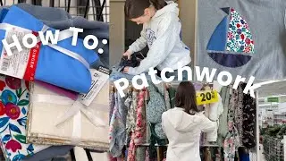 Stop Scrolling and Do Something: Make a Patchwork Hoodie