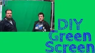 DIY: Cheap, Easy Green Screen Stand