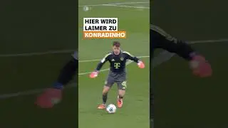 Konrad Laimer zaubert wie einst Brasiliens Ronaldinho 🇧🇷🪄 | sportstudio | 