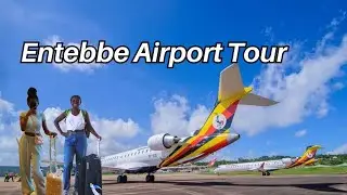 ENTEBBE INTERNATIONAL AIRPORT DRIVE TOUR 2024 🇺🇬