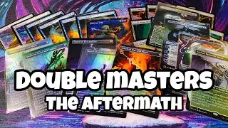 THE AFTERMATH - DOUBLE MASTERS Box Opening Summary // Magic the Gathering // Set Collecting