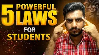 5 Powerful Laws for Students🔥Must Watch for Students| Faizan Tanveer