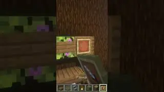 как сделать красивую кровать в майнкрафт без модов minecraft shorts #майнкрафт #безмодов #minecraft