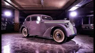 ONE OF THE RAREST cars in Russia JAWA MINOR 600. Restoration of retro cars.