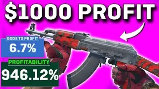 The MOST PROFITABLE CS2 Trade Ups in 2024! (High Risk)
