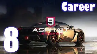 ASPHALT 9 Legend Android iOS Walkthrough - Part 8 | Asphalt 9 career gameplay |Part Time Gaming