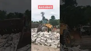 Rongsokan Autobot #heavyvehicle #autobots #bulldozer #loader #excavator #coalmines #coal #mining