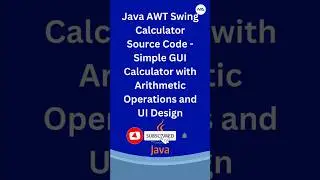 🧮 Build a Simple Calculator in 60 Seconds! ⏱️ (Java, Swing)