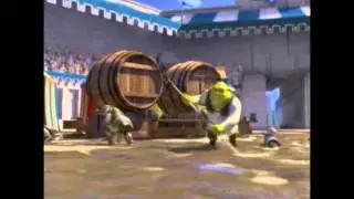 Shrek Fight Scene polish version backwards