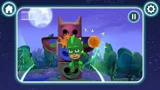 PJ Masks: HQ 🦎 STICKY SPLAT SOCCER • Tap at the right time to deflect the Sticky Splats!
