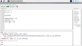 14 - Variables (Thonny - The Beginner-Friendly Python Editor)