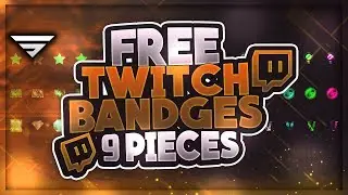 Free Twitch Subscriber Bandges | +Premium Version | GFX | Seangraphicx