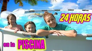 24 HORAS EN LA PISCINA CHALLENGE !!