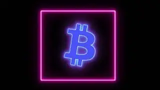 Neon Effect (Bitcoin) In After Effect - Text ( Bitcoin) Animation