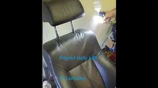 Čiestenie a farbenie nových lámačiek (projekt-daily e39 530d)