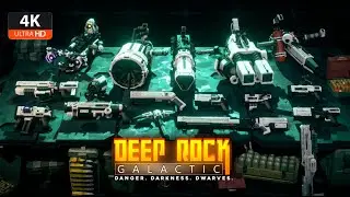 Deep Rock Galatic Dark Future - MegaCorp Pack DLC Showcase Gameplay 4K Graphic Reshade %