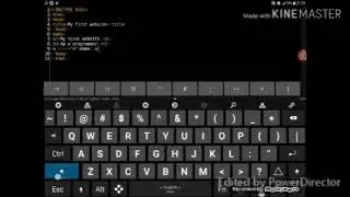 WOW GUYS HERE'S OUR LATEST INTRO VIDEO IN OUR PREVIOUS HTML BASIC VIDEO ( CYBERLINK POWERDIRECTOR )