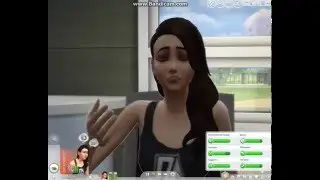 The Sims 4 # 23 Катя грустит за столом (две подруги)