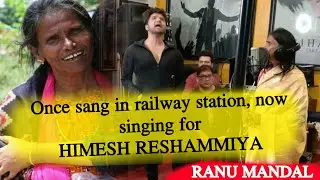 FULL ||| RANU MANDAL RECORDED HER FIRST SONG WITH HIMESH RESHAMMIYA ||| BTS FROM HR STUDIO