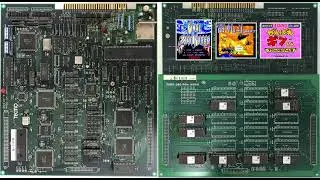 【4K・Compilation】Tecmo 16-bit PCB 