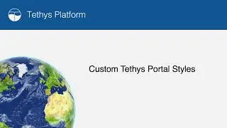 08.03 Custom Tethys Portal Templates