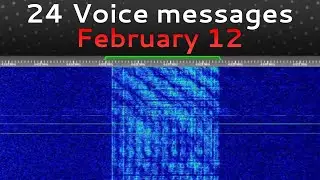UVB-76 (The buzzer) *24* Voice messages 12.2.2025