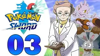 POKÉMON SWORD #3 Professora Magnolia e Wild Area