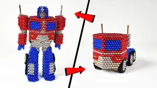 Can this be transformed!? (Magnetic Stop Motion)
