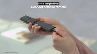 How to use SolarCell Remote with Neo QLED | Samsung