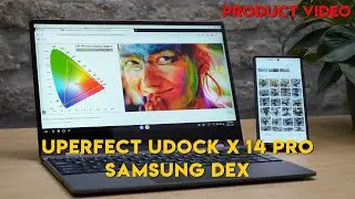 UPERFECT UDock X 14 Pro Wireless LapDock DeX Monitor TouchScreen | Monitor Product Video